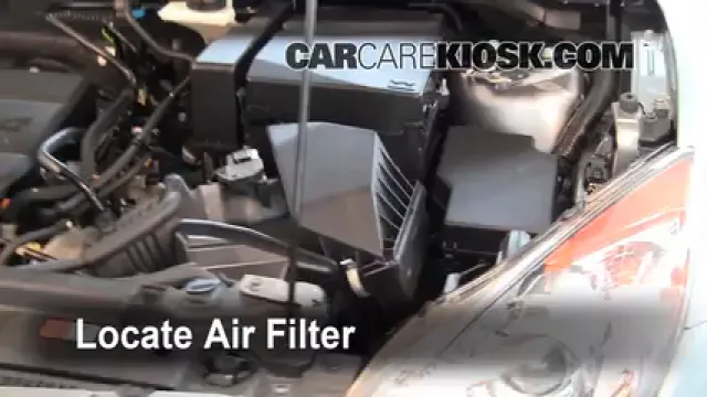 2010 Mazda 3 i 2.0L 4 Cyl. Filtro de aire (motor) Cambio